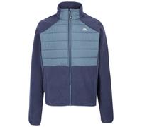 (L, Navy) Trespass Mens Fleece Full Zip Hybrid Maguire