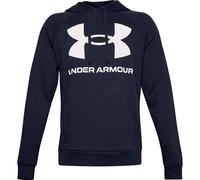 Under Armour Men Rival Fleece Big Logo HD, Sporty running hoodie with loose fit, comfortable and warm hooded jumper for men