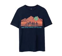 Yellowstone Mens Cowboy Short-Sleeved T-Shirt NS7417