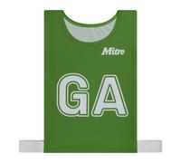 (L, Nephrite Green) Mitre Unisex Adult Training Bib (Pack of 7)