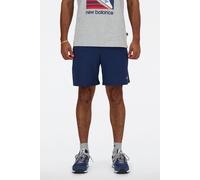 L New Balance Mens Sport Essentials 7" Shorts Navy Size