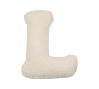 (L) New English Letter Plush Pillow Alphabet Letter Shape Pillow for Sofa Bed Couch Office Car Seat Pillow for Sofa Bedroom Living Room