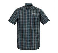 (L, Night Sky) Regatta Mens Mindano Multi Check Short-Sleeved Shirt