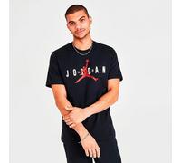 Nike Air Jordan Mens T Shirt in Black Cotton - Size Large