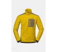 L Norrona Mens Trollveggen Warm3 Fleece Jacket Gold Size