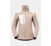 L Norrona Womens Trollveggen Warm3 Fleece Jacket Beige Size