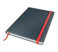 L:NotebookCosy HC Size L ruled velvet gy