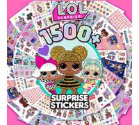 L.O.L. Surprise! 1500+ Surprise Stickers by Horizon Group USA, age 3-5