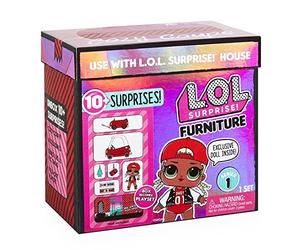 L.O.L Surprise! 564096E7C Furniture Cozy Coupe with M.C. Swag & 10+ Surprises, Multi