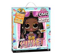 L.O.L. Surprise! 576570EUC LOL OMG World Fashion Doll-Sunset-with 15 Surprises Including Outfit, Shoes, Travel Accessories and More-Reusable Packaging Playset-Collectable for Boys and Girls Age 4+