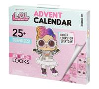L.O.L. Surprise! Advent Calendar with 25+ Surprises Including a Collectible Doll with Mix and Match Outfits Shoes and Accessories - Great Holiday Gi