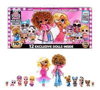 L.O.L. Surprise Age 3+! 576532EUC LOL OMG Magic Studios-70+ Surprises, 12 2 Fashion Dolls, Studio Stages, Green Screen, Phone Tripod, Movie Theater/Set Packaging, Accessories-for Children Ages 4+