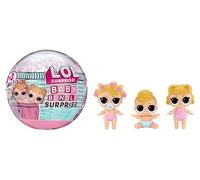 L.O.L. Surprise! Baby Bundle Surprise - Collectible Dolls with a Baby Theme - Twins, Triplets or Pets with a Water Reveal - 2 or 3 Dolls Included - Great for Girls Ages 3+, Pink