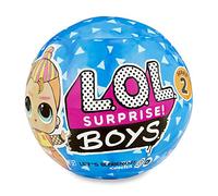 L.O.L. Surprise, Boys - Ball of 7 Surprises including 1 Boy Doll 8 cm, Accessories, Surprise Water Function, Random Models to Collect (Series 2), Toy for Children from 3 Years, LLUC1