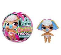 L.O.L. Surprise! Bubbly Surprise Baby Sisters - Colour Change Doll with Accessories and Keychain Ball, 4 Included Items, 6 Styles to Collect, For Children Ages 4+
