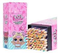 L.O.L. Surprise! Colouring Pencils for Kids 72 Pencils Colouring Box Assorted Colours Art Supplies Children Girls Gifts