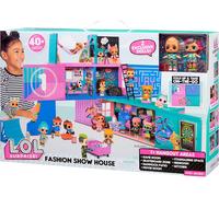 L.O.L. Surprise! 586050EUC LOL Fashion Show House Playset-UNbox 40+ Surprises-Includes 2 Exclusive Dolls, Furniture, Accessories &
