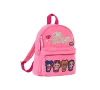 L.O.L. Surprise! Girls' Backpack | 2 Zip Compartments | Padded Adjustable Straps | Robust Carry Handle, Pink, One Size, Polyester