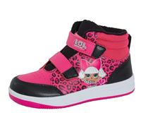 L.O.L. Surprise! Girls Dolls Hi Top Trainers Kids Easy Touch Fasten Sports Shoes