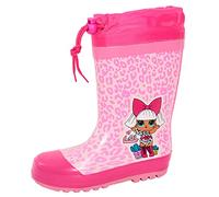 L.O.L. Surprise! Girls Tie Top Wellies for Kids Warm Lined Wellington Boots Snow Shoes