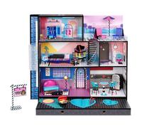 L.O.L. Surprise! Home Sweet with OMG Doll, Real Wood Dolls House with Furniture, 85+ Surprises, 6 Rooms Incl. Bedroom, Pool, Elevator, Kitchen,