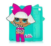 L.O.L. Surprise! iPad Silicone Back Case Cover, Anti Slip Rubber Protective Skin Soft Bumper for Kids iPad 9th (2021)/8th (2020)/7th (2019) Gen (Diva)