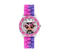 L.O.L Surprise Kids Pink/Purple Silicon Strap Watch Silver