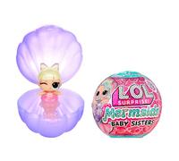 L.O.L. Surprise! Mermaids Baby Sisters - With Colour-Changing Tails, Random Assortment, Includes 1 Doll with Cute Accessories, Collect All 8 Dolls, For Kids Ages 4 and Up, Rosa