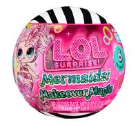 L.O.L. Surprise! Mermaids Makeover Magic Tots - DIY Wearable Lip Gloss for You and Your Doll, Mix and Create Makeup, Fun Water Play, 6 Dolls to