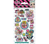 L.O.L. Surprise! Next Level Sparkly Stickers | Official Licensed Product | Reusable on Non-Porous Surfaces