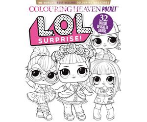 L.O.L Surprise! Official Colouring Book: 32 Unique L.O.L. Colouring Pages | L.O.L. Dolls Colouring Book for Girls, Kids & All Ages | Fun Activity & Birthday Gift