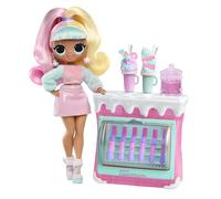 L.O.L. Surprise! OMG Sweet Nails - Candylicious Sprinkles Shop - With 15 Surprises including Real Nail Polish, Press On Nails, Sticker Sheets, Glitter, 1 Fashion Doll, and More - for Kids Ages 4+