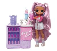 L.O.L. Surprise! OMG Sweet Nails - Kitty K Café - With 15 Surprises including Real Nail Polish, Press On Nails, Sticker Sheets, Glitter, 1 Fashion Doll, and More - Great for Kids Ages 4+