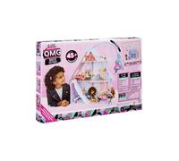 LOL Surprise OMG Winter Cottage Playset - More Than 45 Surprises - Winter Chalet with Ski Lift, Bedroom, Bathroom, Living Room, Kitchen, Furniture and More - Ages 4+