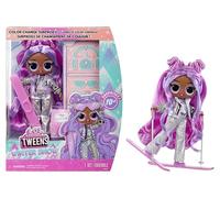 L.O.L. Surprise! Tweens Winter Snow Fashion Doll - Violet Snow with Colour-Changing Skis and 10+ Frosty Parts and Accessories, Gift for Children from 4 Years