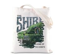 L-O-T-R Merch L-ord Rings Tote Bag Movie Fans Hobbit Gift Movie Fans Handbag (HOME HOB UK)
