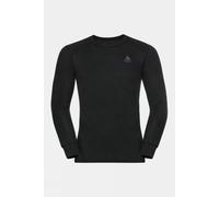 L Odlo Mens Active Warm Base Layer Top Black Size