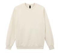 (L, Off White) Gildan Unisex Adult Hammer Maxweight Sweatshirt