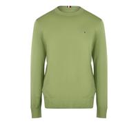 (L, Olive Green) Tommy Hilfiger Mens Faded Crew Neck Sweatshirt