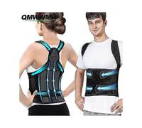 (L, One size) 1pcs Back Brace And Posture Corrector For Women Men, Back Straightener Posture Corrector, Adjustable Scoliosis Back Braceback Lumbar Support Cushion