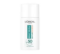 L?Or?al Paris Bright Reveal UV Fluid Tinted Glow - Pearl - SPF 50+ for Face, 3% Niacinamide and UVB + UVA Protection, Protects, Prevents and Corrects