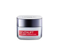 L?Or?al Paris Revitalift Filler Deep Replumping Anti-Ageing Day Cream, Intensely Hydrates, Replumps Skin, and Smooth Wrinkles with Macro, Micro, and