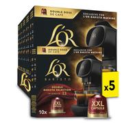 L?OR BARISTA Double Barista Selection XXL Aluminium Coffee Capsules (5 X 10 Pods) Intensity 13