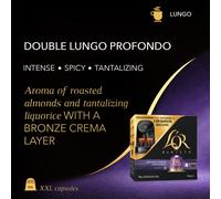 L’OR BARISTA Double Lungo Profondo XXL Aluminium Coffee Capsules 5 X 1