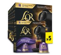L’OR BARISTA Double Lungo Profondo XXL Aluminium Coffee Capsules 5 X 10 Pod