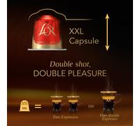 L’OR BARISTA Double Splendente XXL Aluminium Coffee Capsules 5 X 10 Po
