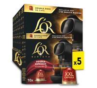 L?OR BARISTA Double Splendente XXL Aluminium Coffee Capsules (5 X 10 Pods) Intensity 7