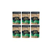 L?OR Decaf Instant Coffee Refill 125G (Pack of 6, Total 750G)
