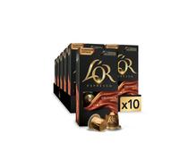 L’OR Espresso Coffee Colombia Intensity 8 - Nespresso®* Compatible Aluminium Coffee Capsules - 10 Packs of 10 Capsules (100 Drinks)