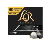L Or Onyx Espresso Coffee Capsules (Pack of 40) 4060137